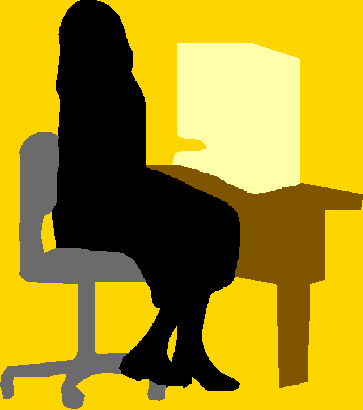 Person at Computer