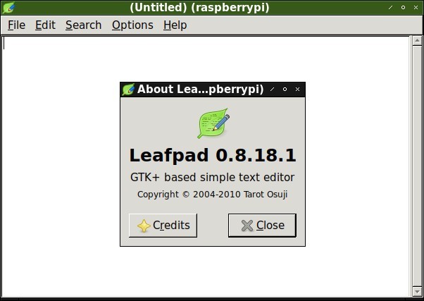 Leafpad